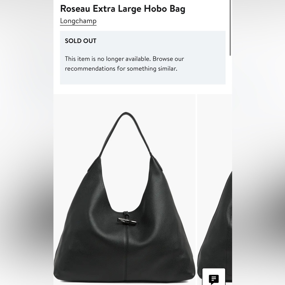 Longchamp Roseau Extra Large Hobo Bag
